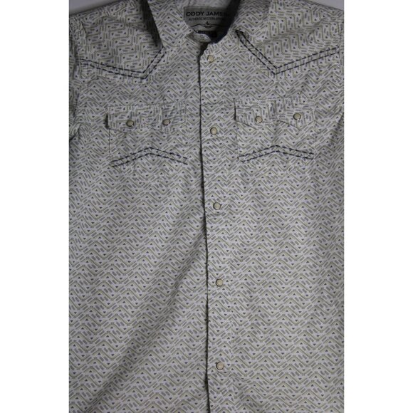 Cody James L/S Pearl Snap Embroidered Western Shirt Boys XL - Picture 2 of 6